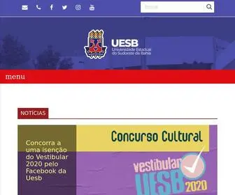 Uesb.br(Universidade Estadual do Sudoeste da Bahia) Screenshot