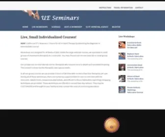 Ueseminars.com(Upper Extremity (UE) Seminars) Screenshot