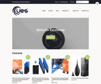 Uesproducts.com(UES Products) Screenshot