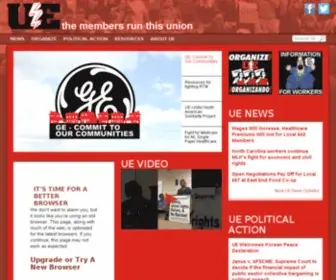 Ueunion.org(The Members Run This Union) Screenshot