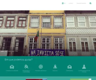 UF-Centrohistoricodoporto.pt(União) Screenshot
