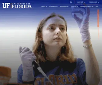 UF.edu(University of Florida) Screenshot