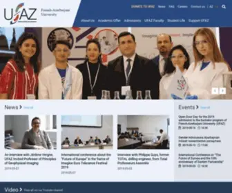 Ufaz.az(UFAZ Website) Screenshot
