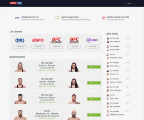 UFC-TV.online(Watchracing-f1Live) Screenshot