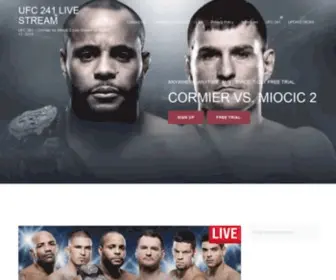 UFC240Livestream.com(UFC 244 Live Stream) Screenshot