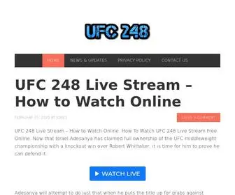 UFC247S.com(If you want to Watch UFC 248 Live Stream online Free. Right place for guide how to UFC 248) Screenshot