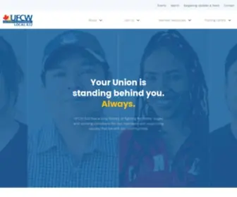 UFCW832.com(Home) Screenshot