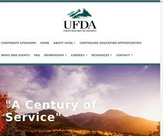 Ufda.org(Utah Funeral Directors Association) Screenshot