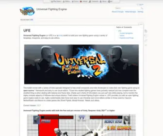 Ufe3D.com(Universal Fighting Engine) Screenshot