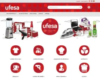 Ufesa.es(Pequeños Electrodomésticos) Screenshot
