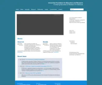 Uffer.org(University Foundation for Education & Research) Screenshot