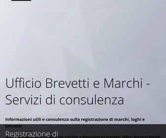 Ufficiobrevettimarchi.it(Registrazione di marchi) Screenshot