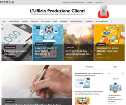 Ufficioproduzioneclienti.it(Ufficio Produzione Clienti) Screenshot