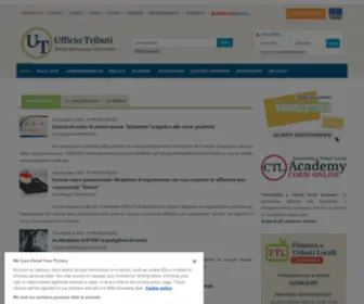 Ufficiotributi.it(Notizie) Screenshot