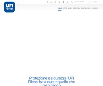 Ufimask.com(UFI Mask) Screenshot