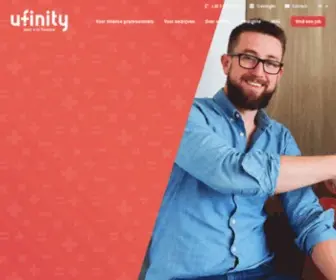 Ufinity.be(We are your) Screenshot