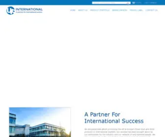 Ufinternational.co.uk(UF International) Screenshot