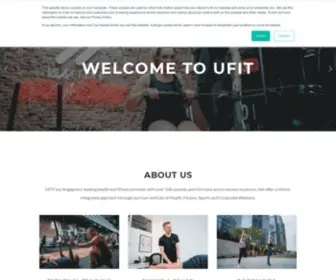 Ufit.com.sg(Igniting Greatness) Screenshot