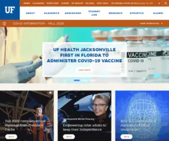 UFL.net(University of Florida) Screenshot