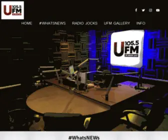 UFM1055.com(105.5 UFM) Screenshot