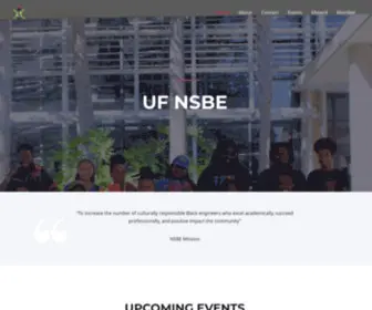 Ufnsbe.org(UF NSBE) Screenshot