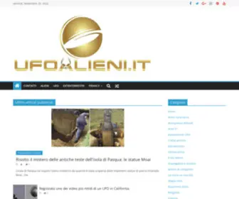 Ufoalieni.it(Esplora il mondo degli UFO e degli alieni con) Screenshot