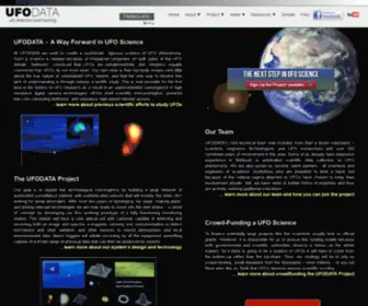 Ufodata.net(UFODATA Project) Screenshot