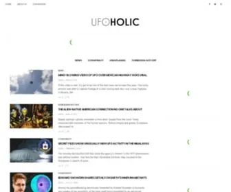 Ufoholic.com(UFO Sightings) Screenshot