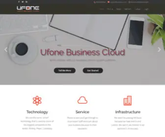 Ufone.co.nz(VoIP Business phone systems New Zealand) Screenshot