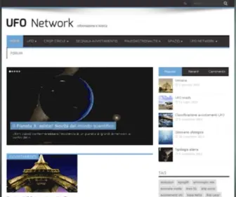 Ufonetwork.it(Ufo Network) Screenshot