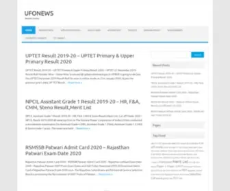 Ufonews.in(Results Online) Screenshot