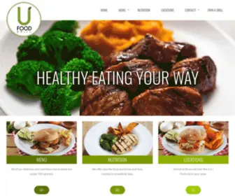 Ufoodgrill.com(Delicious, healthy and balanced meals) Screenshot