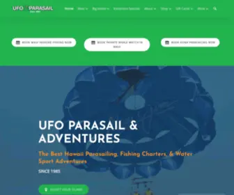 Ufoparasail.net(UFO Parasail & Adventures) Screenshot