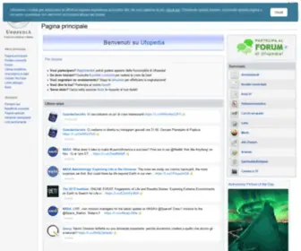 Ufopedia.it(Pagina principale) Screenshot