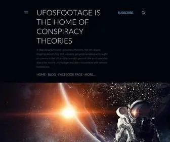 Ufosfootage.uk(Ufosfootage Is The Home Of Conspiracy Theories) Screenshot