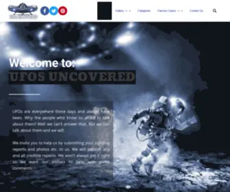 Ufosuncovered.com(UFOs Uncovered) Screenshot