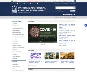 Ufrpe.br(Universidade Federal Rural de Pernambuco) Screenshot
