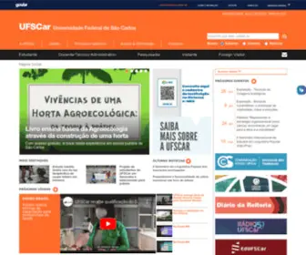 Ufscar.br(Universidade Federal de São Carlos) Screenshot