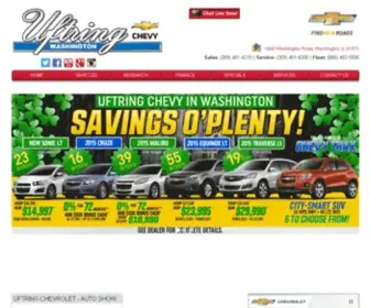 Uftringchevy.com(Uftring Chevrolet in Washington) Screenshot