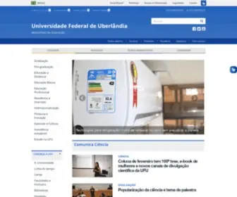 Ufu.br(Início) Screenshot