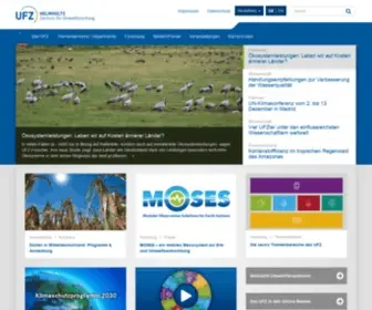 UFZ.de(Helmholtz-Centre for Environmental Research) Screenshot