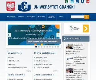 UG.edu.pl(Strona główna) Screenshot