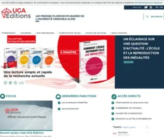Uga-Editions.com(UGA Éditions) Screenshot