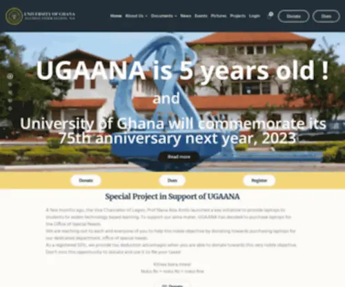 Ugaana.org(Ugaana) Screenshot