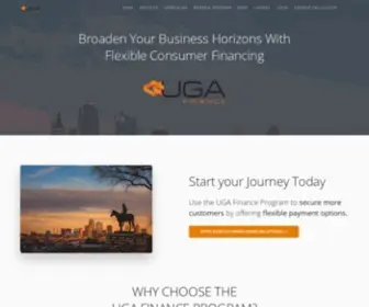 Ugafinance.com(UGA) Screenshot