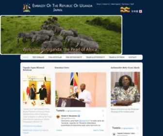 Uganda-Embassy.jp(Uganda Japan) Screenshot