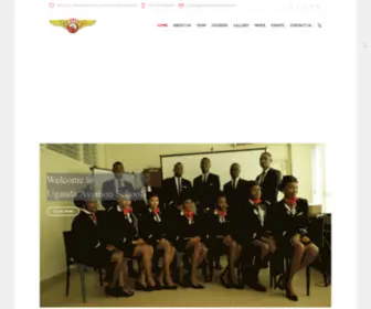 Ugandaaviationschool.com(Uganda Aviation Academy) Screenshot