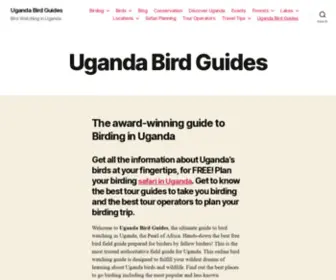 Ugandabirdguides.org(Uganda Bird Guides) Screenshot