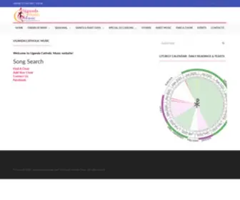 Ugandacatholicmusic.com(Uganda Catholic Music) Screenshot