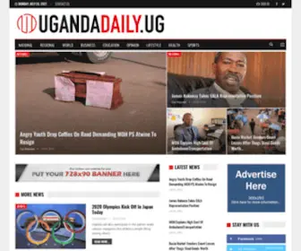 Ugandadaily.ug(Ugandadaily) Screenshot